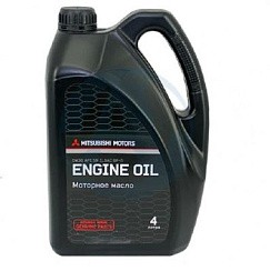 Фото Масло MITSUBISHI Engine Oil  5W30 SN/CF   4л. син. (пластик)