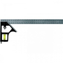 Фото Угольник с уровнем 300мм FIT