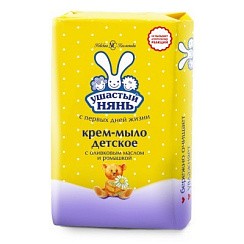 фото Мыло твердое Ушастый нянь с экс.ромашки 90г