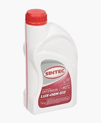 Фото Антифриз красный   1кг. SINTEC -40 LUX G12 613500
