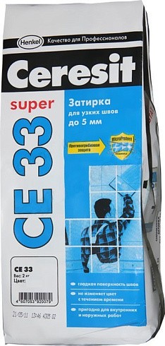 Фото Затирка ЦЕРЕЗИТ CE33/2 2-5мм,белая, 2 кг Фото Затирка ЦЕРЕЗИТ CE33/2 2-5мм,белая, 2 кг