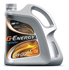 Фото Масло G-Energy F Synth 5W30 SM/CF A3/B4 4л син.