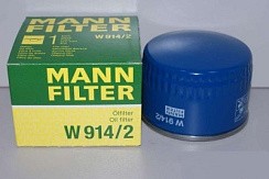 Фото Фильтр масляный ВАЗ 08-09 -(12) (PRIORA/KALINA/GRANTA/NIVA) MANN