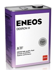 Фото Масло трансмиссионное ATF Dexron-3 Eneos   4л. синт.