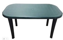 Фото Стол пластиковый арт.СП2-МТ005/СП2-МТ008 овальный в ассортименте