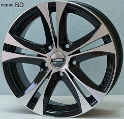 Фото Диск 17 6,5J*17 5/114,3/67,1+48 Neo 744 BD