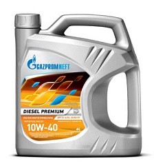 Фото Масло Gazpromneft Diesel Premium 10W40 E7 CI-4/SL   5л. п/с.
