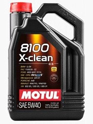 Фото Масло MOTUL 8100 X-clean  5W40 C3 SN/CF   5л. синт.