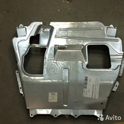 Фото .Брызговик двигателя 1118, 2190 (пыльник) средний "АВТОВАЗ"