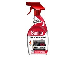 фото Спрей д/кухни Антижир SANITA  для стеклокерамики,500 мл