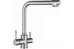 Фото Смеситель д/кухни T60303B одноручковый с фильтром на гайке, Ø35, (SUS-304) OUTE