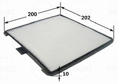 Фото Фильтр салонный DAEWOO Matiz (98-) (0.8/1.0) CHEVROLET Spark (05-) Mando MCF034 (GM  96425700)