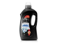 фото Гель д/стирки черного белья Lavel " Роскошь черного "1,2л