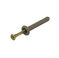 Фото Дюбель-гвоздь с грибовидным бортиком 6х80 (130) 1000635 КЧ