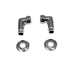 Фото Американка хромированная угловая к полотенцесушителю 3/4х1/2 РАСПРОДАЖА