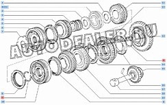 Фото Кольцо стопорное ступицы синхронизатора 2108,2110,2170,2190 "АВТОВАЗ"