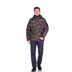 Фото Куртка демисезонная Камелот цвет Милитари ткань Softshell (Размер: 60-62,Рост: 182-188)