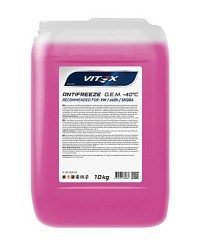 Фото Антифриз фиолетовый G12++ 10кг. VITEX  O.E.M. for VW Audi Skoda,Mercedes 325.5, MAN