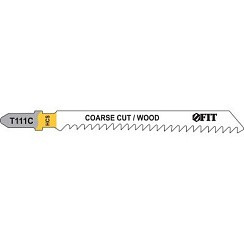 Фото Пилки для лобзика T111C по дереву 100/74/3 мм (2 шт) FIT