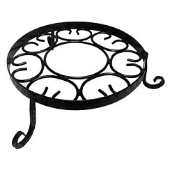 Фото Подставка под тандыр 38 см, прокат/полоса с узором