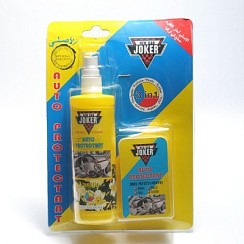 Фото Полироль панели 0,25л. (спрей) JOKER JK300 van защитная с губкой ВАНИЛЬ