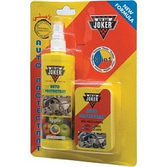 Фото Полироль панели 0,25л. (спрей) JOKER JK300 app защитная с губкой ЯБЛОКО