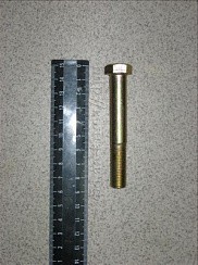 Фото Болт М12х1,25х80 передней/задней рессоры ГАЗель-3302 (центральный/стяжной)