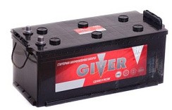 Фото АКБ 190а/ч п/п1250A GIVER 6CT болт (L=495; b=250; h=230)