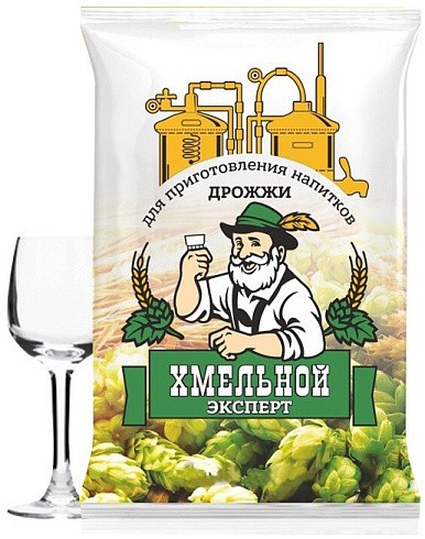 Фото Дрожжи спиртовые "Хмельной эксперт ", 100 г. (50)