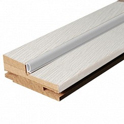 Фото Коробка дверная Дуб дымчатый телескоп 30*70*2070 ПВХ