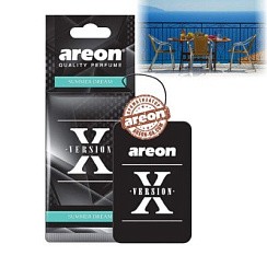 Фото Ароматизатор на зеркало AREON X VERSION черный Summer Dreams (Летняя мечта) картон Фото Ароматизатор на зеркало AREON X VERSION черный Summer Dreams (Летняя мечта) картон