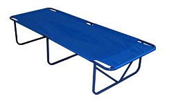 Фото Раскладушка туристич. с карманом СЛЕДОПЫТ "ТИШЬ 2" в чехле, 1900х700х230 мм, макс. нагрузка 150 кг