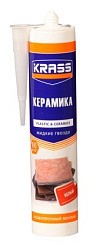 Фото Клей Особопрочный монтаж (Керамика) Белый KRASS для пластика и плитки 300мл