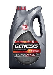 Фото Масло Лукойл GENESIS Armortech  5W40 A3/B4 SQ/CF   4л. син. (1539424/3148675/2218832/2255948)