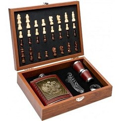 Фото Набор-чемодан с шахматами (HS-GT-TZ199) Helios