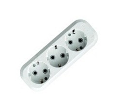 Фото Колодка удлинителя 3-м с/з  АВС-пл. UNIVersal