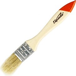 Фото Кисть плоская 3/4" (20 мм) Sparta Slimline натуральная щетина, деревянная ручка