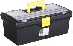 Фото Ящик для инструмента пластиковый 16" (40,5 x 21,5 x 16 см) FIT 65501