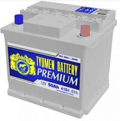 Фото АКБ 50а/ч о/п 440A Тюмень PREMIUM (L=206; b=175; h=190)