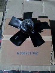 Фото Электровентилятор охлаждения ГАЗель-3302,3110 дв.ЗМЗ-406 (5 лопастей) аналог BOSCH Китай