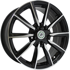 Фото Диск 16 6,5J*16 5/114.3/60,1+45 REPLIKA TY16-S BKF