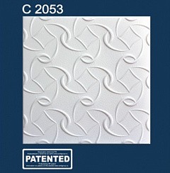 Фото Плита Солид С2053 потолочная белая(18)