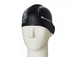 Фото Шапочка для плаванья Saeco черная