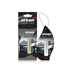 Фото Ароматизатор на зеркало AREON LUX SPORT LIQUID с капсулой 5 мл.Gold (Золото) картон