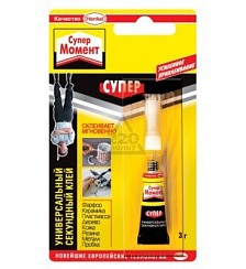 Фото Клей Супер Момент 3 г