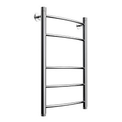 Фото .Полотенцесушитель ЛЦ 60х40см, 1'', 5 перекл ДУГА-2 нижнее подкл (крепёж, без монт комп),РАСПРОДАЖА