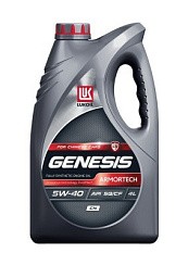 Фото Масло Лукойл GENESIS Armortech CN  5W40 SP/CF   4л. син. (3473441)