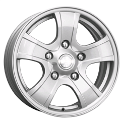 Фото Диск 16 5J*16 5/139,7/98,5+58 КС657 (4*4) сильвер K&K