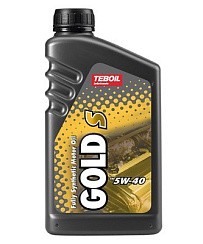 Фото Масло TEBOIL Gold S  5W40 A3/B4 SN/CF   1л. синт.