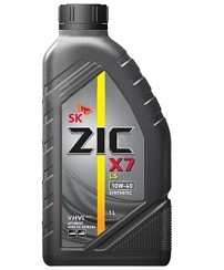 Фото Масло ZIC X7 LS 10W40 C3 SN/CF   1л. син.